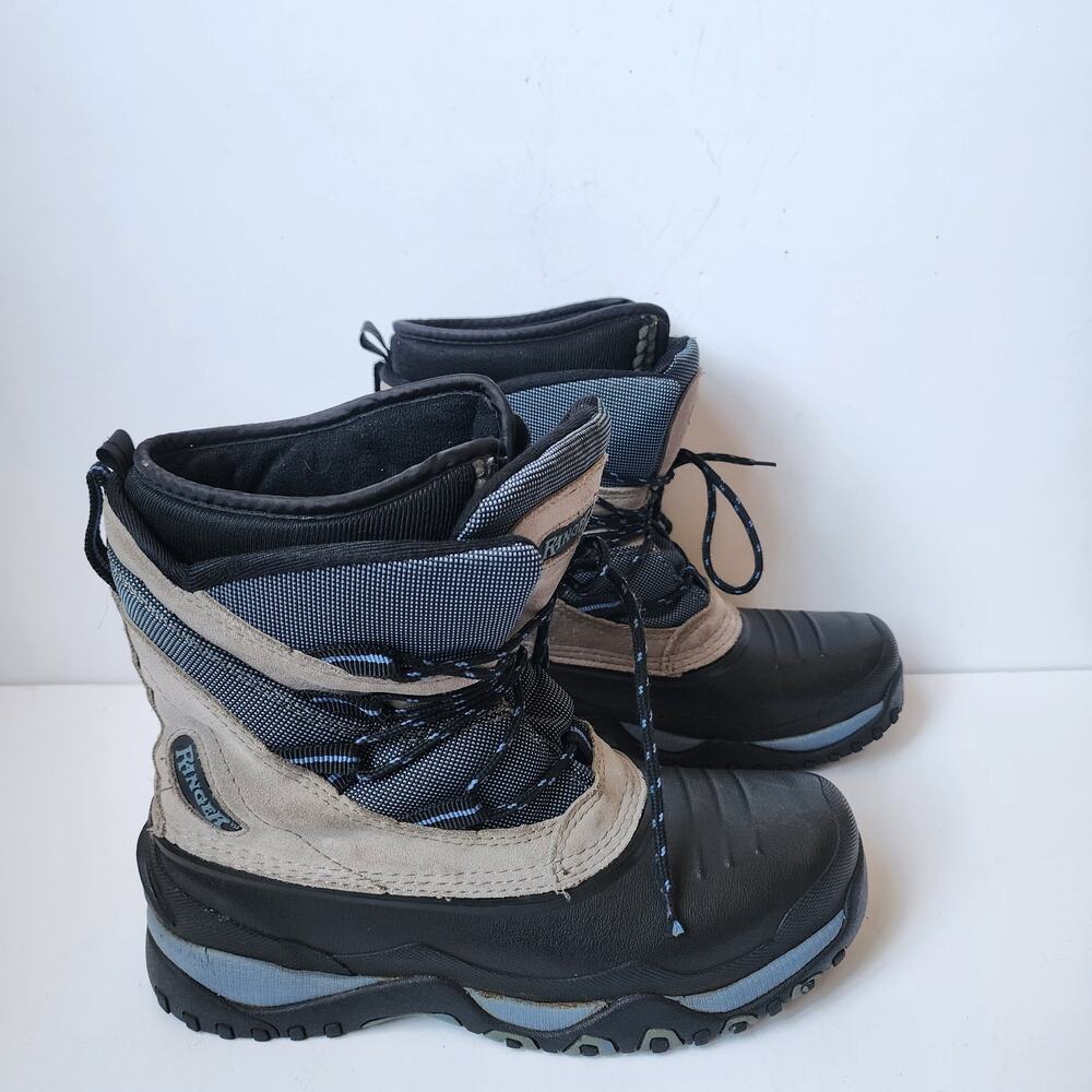 Ranger Thermolite Insulated Boots Mens Size 9 Winter Snow Brown Black Lace Up